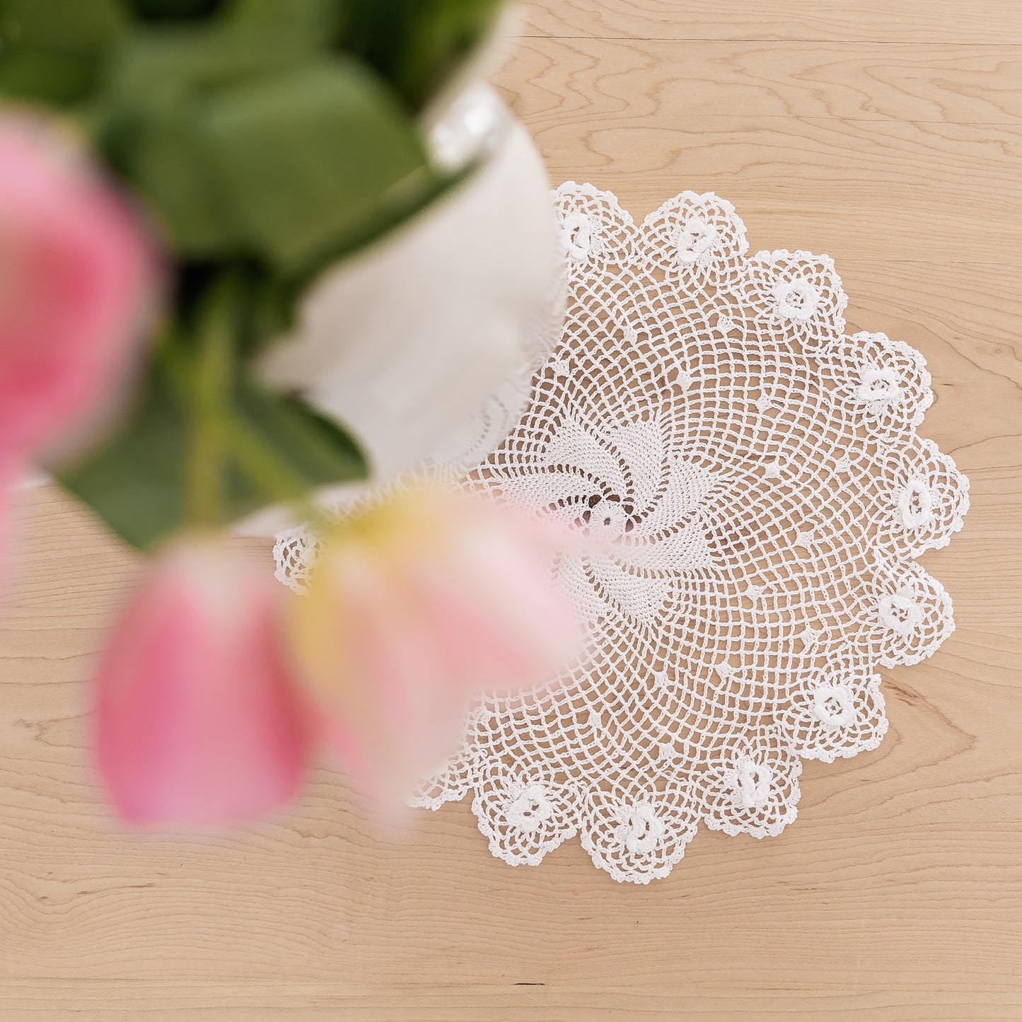 Irish Rose Doilies