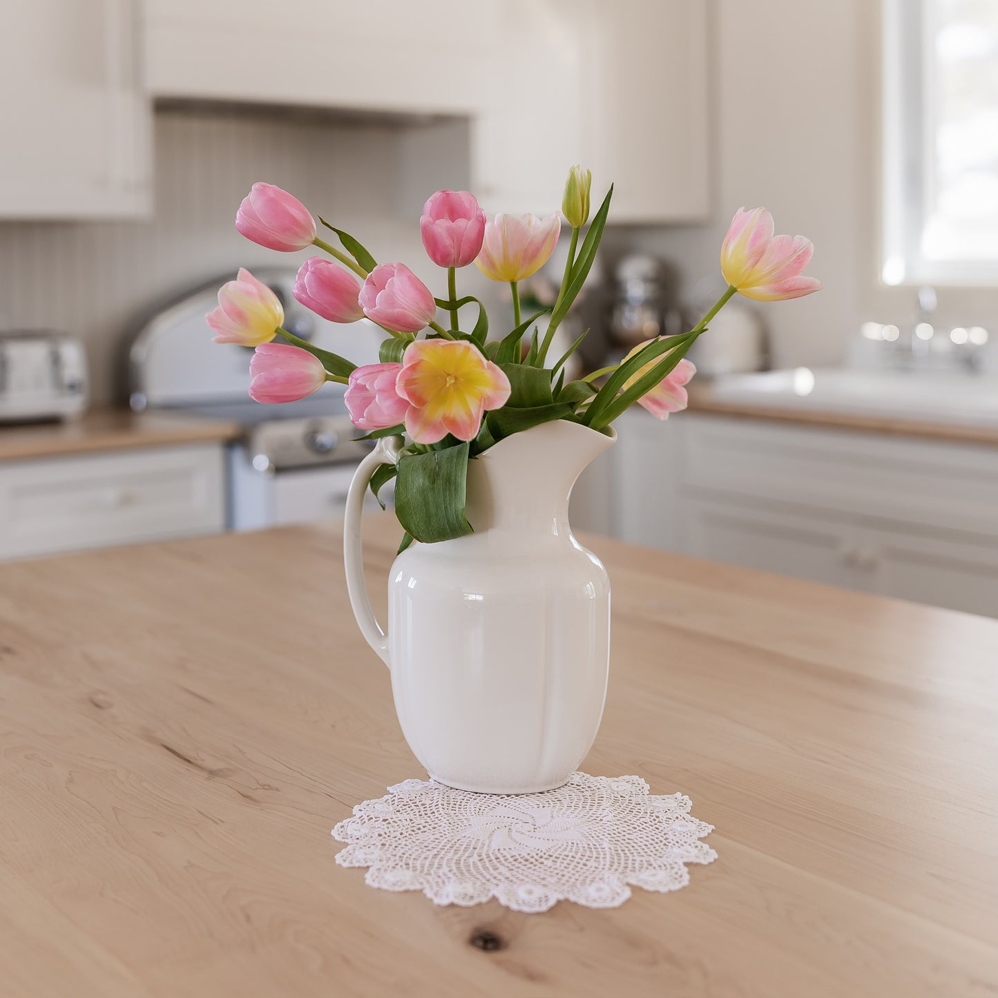 Irish Rose Doilies