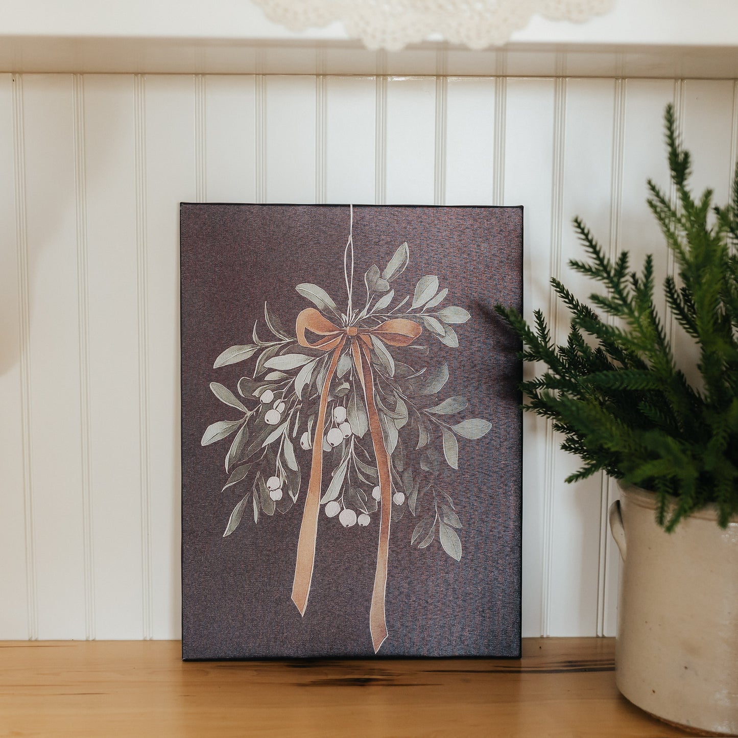 Mistletoe Canvas Picture