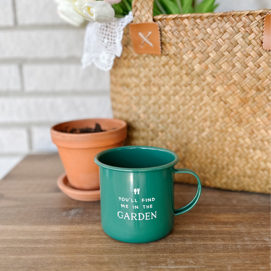 Enamel Garden Mug | 16oz.