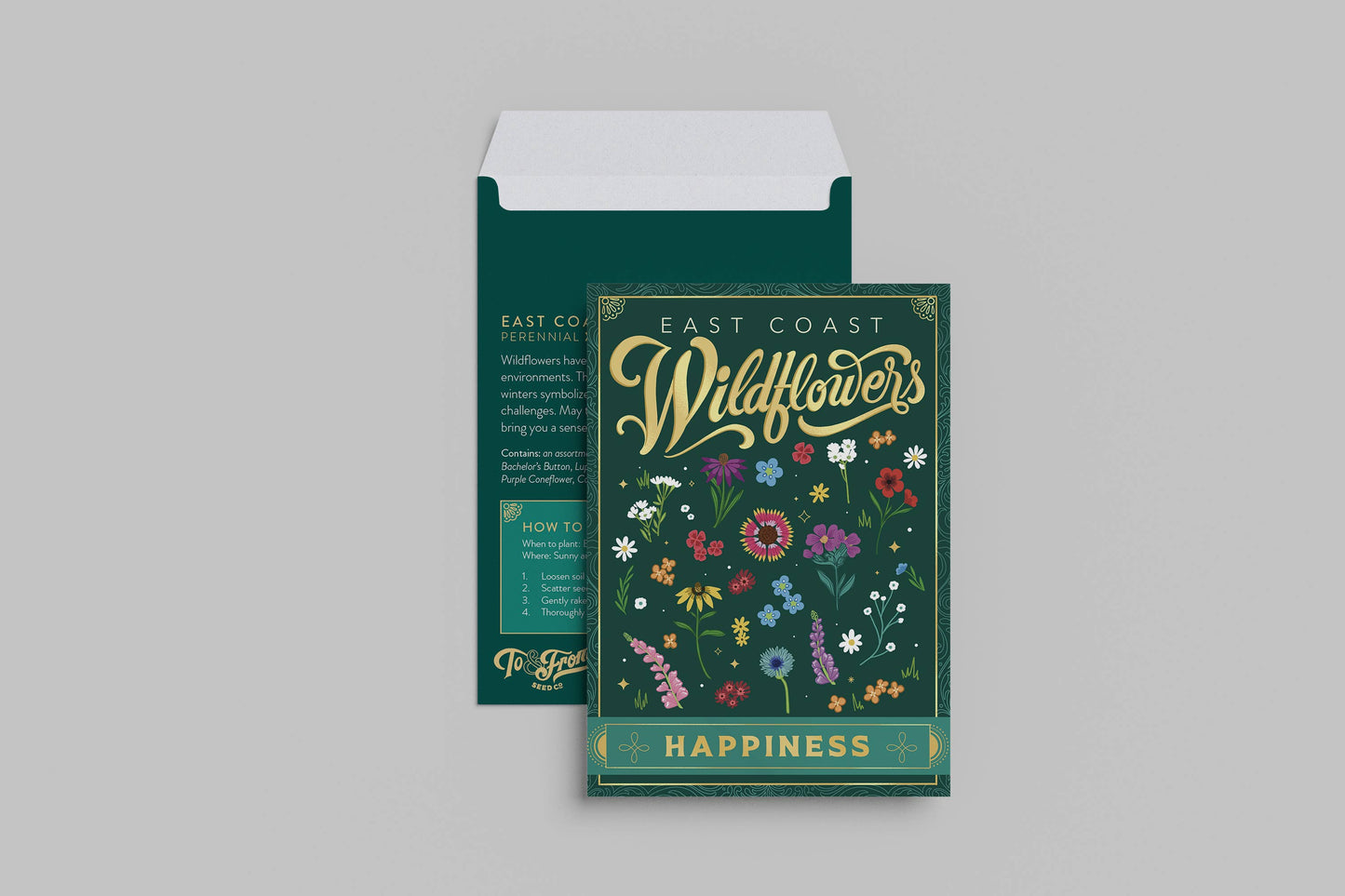 East Coast Wildflowers (Happiness) | Seed Packet