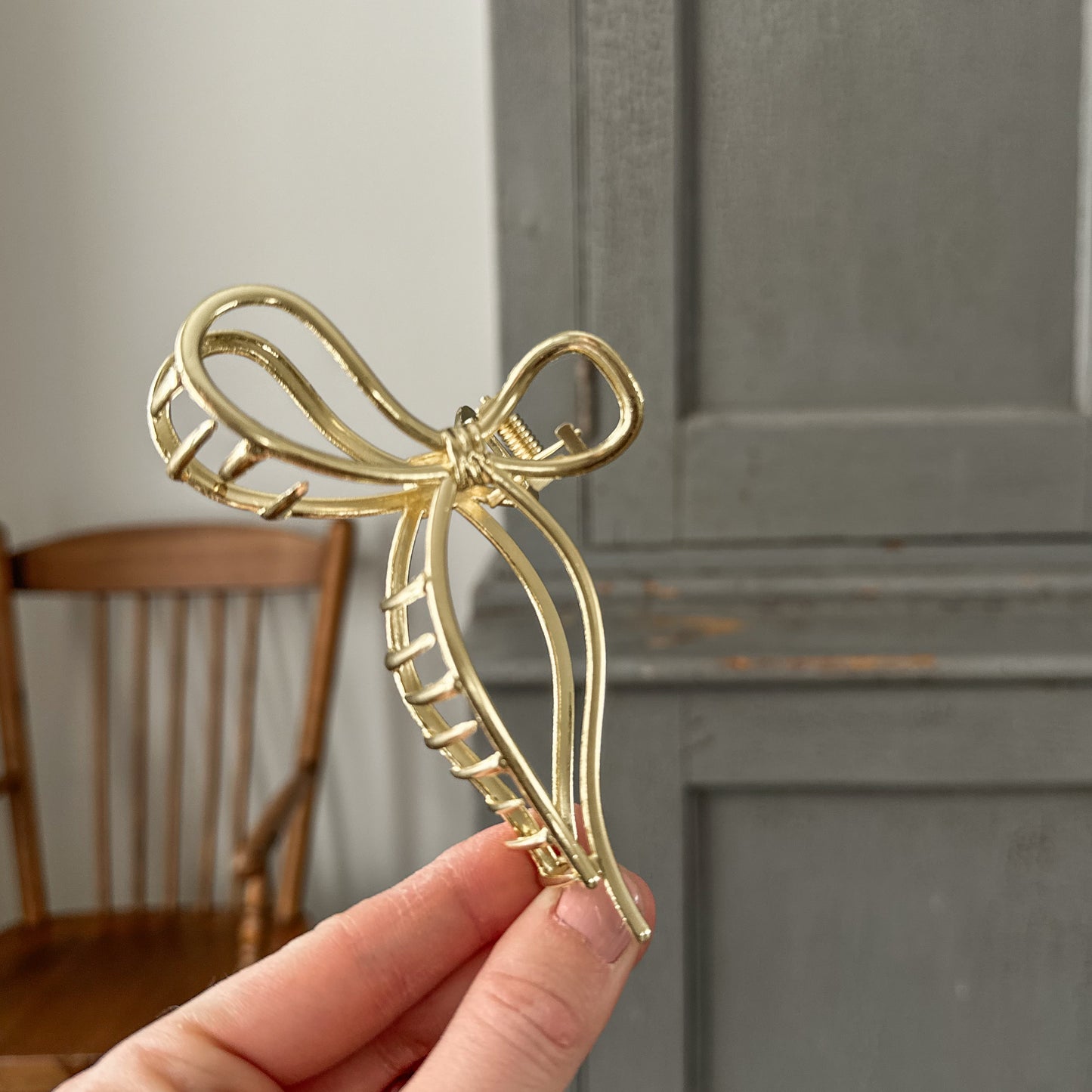 Whimsical Bow Claw Clip