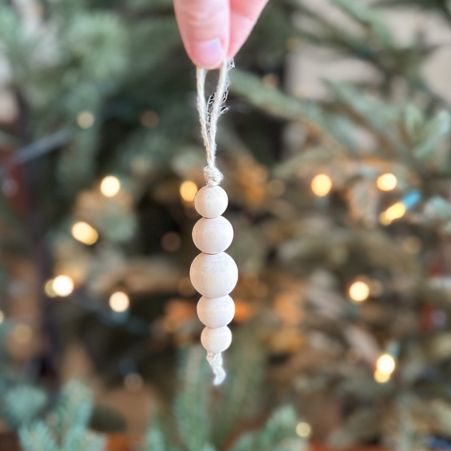 Wooden Icicle Ornaments | Set of 3