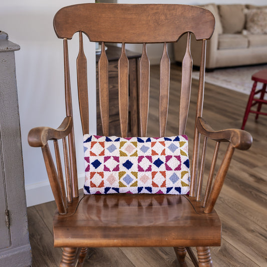 Quilt Block Hook Pillow