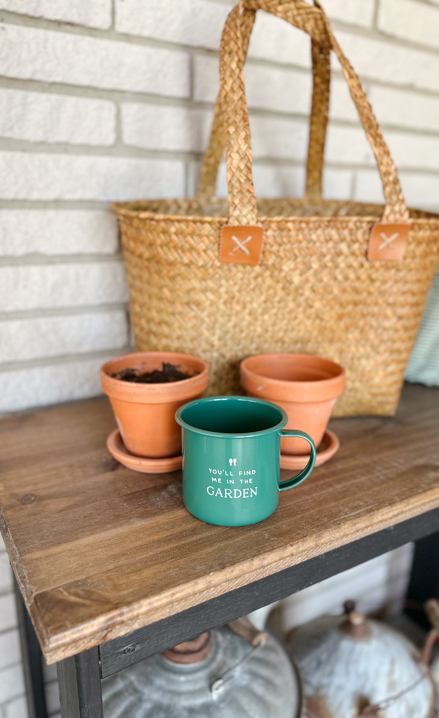 Enamel Garden Mug | 16oz.
