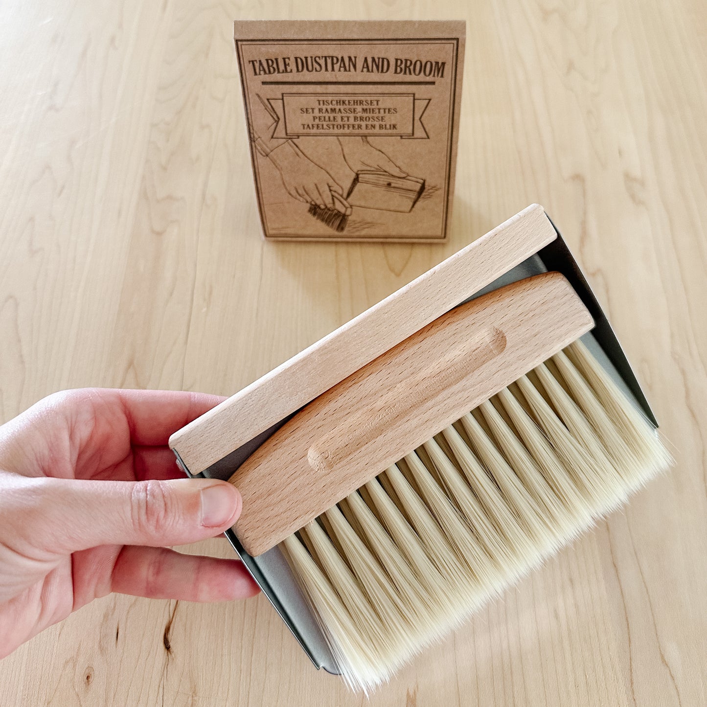 Table Dustpan and Brush
