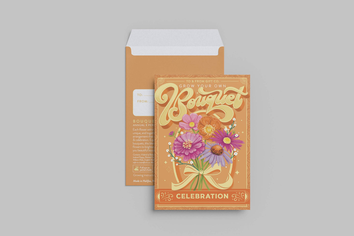 Grow Your Own Bouquet (Celebrate) | Seed Packet