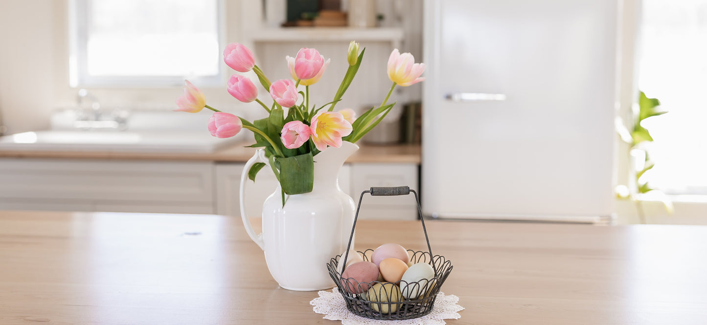 Scalloped Wire Basket