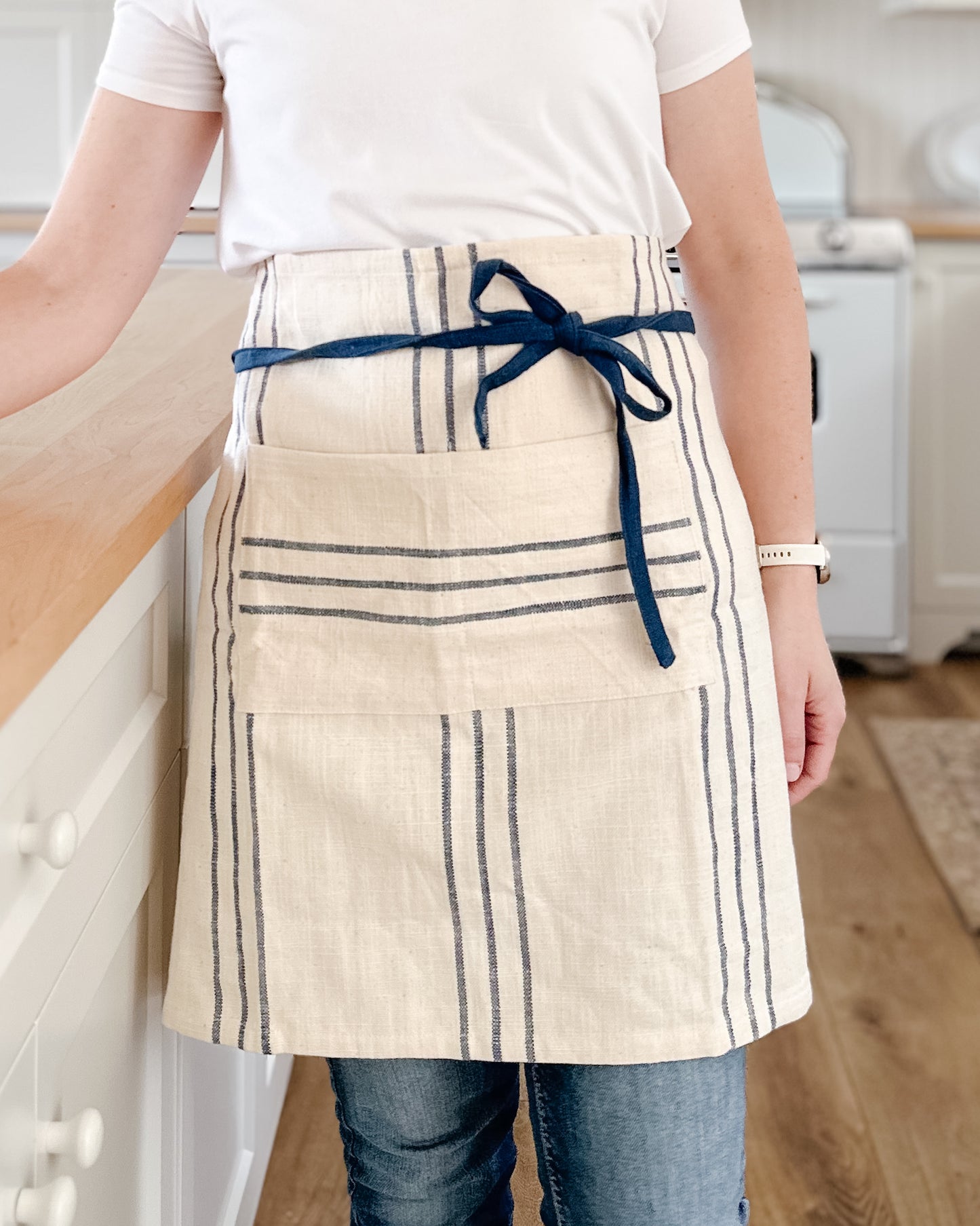 Vintage French Waist Apron