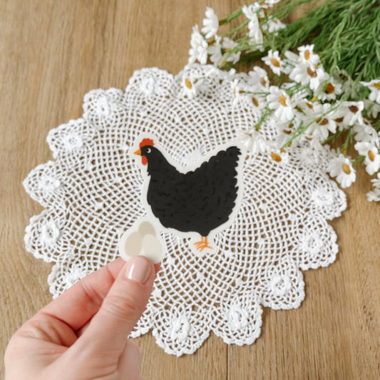 Clear Hen | Sticker