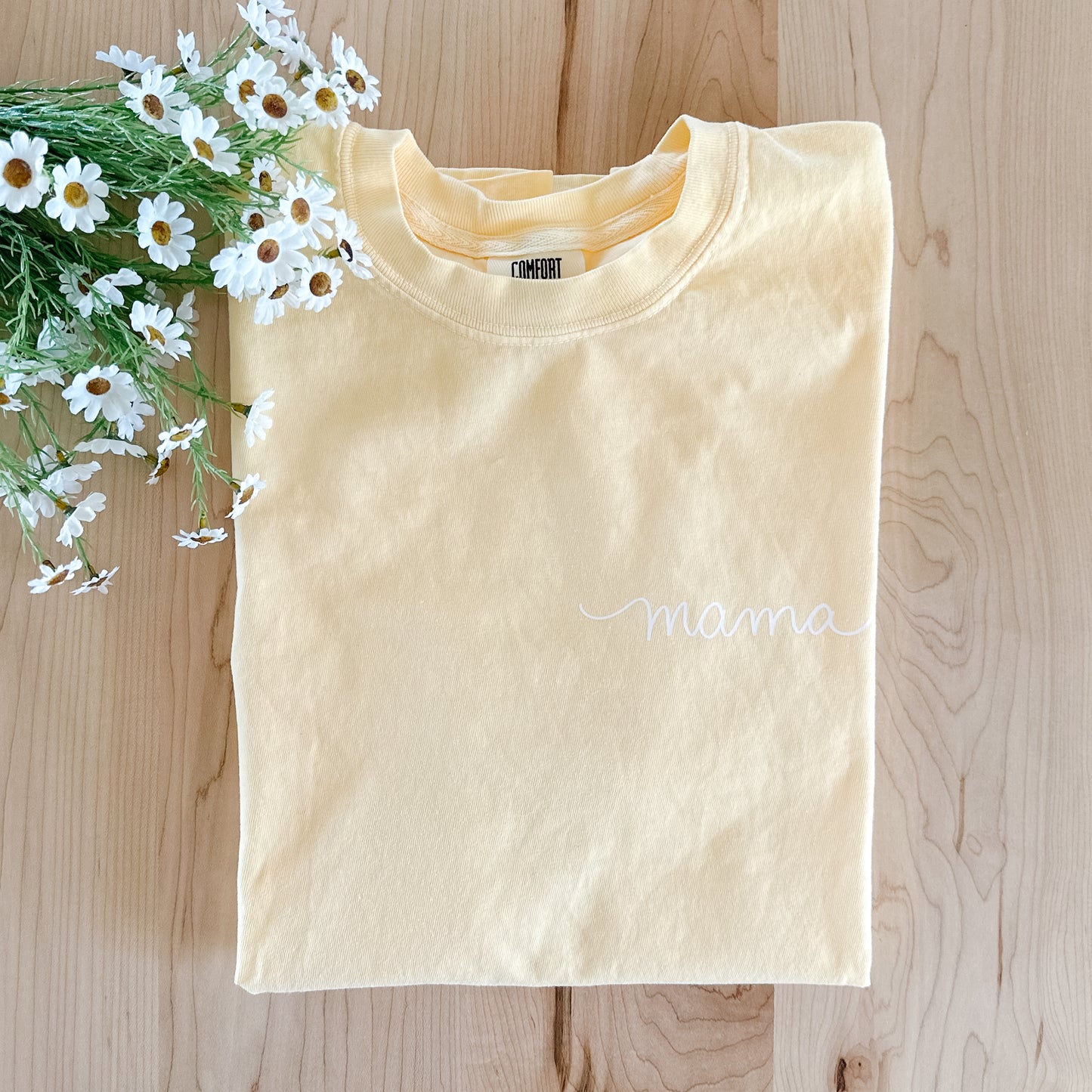 Mama Tee | Butter Yellow