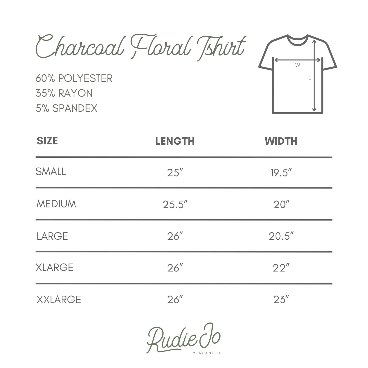 Vintage Flowers T-shirt