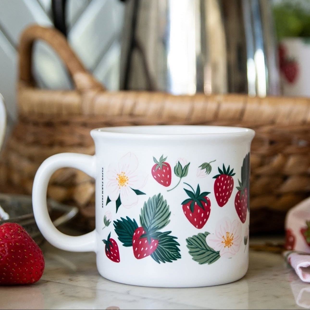 Strawberry Patch Mug | 14oz.
