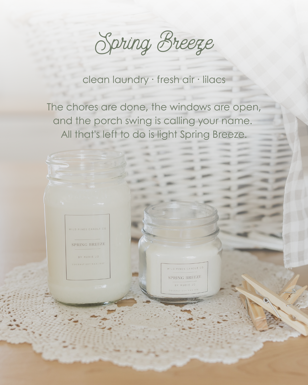 Spring Breeze Candle | Rudie Jo