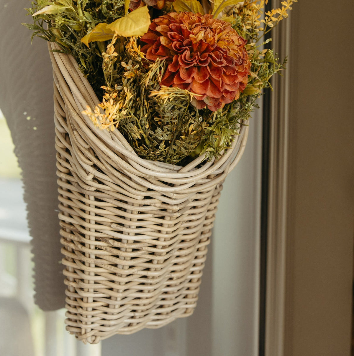 Rattan Wall Basket