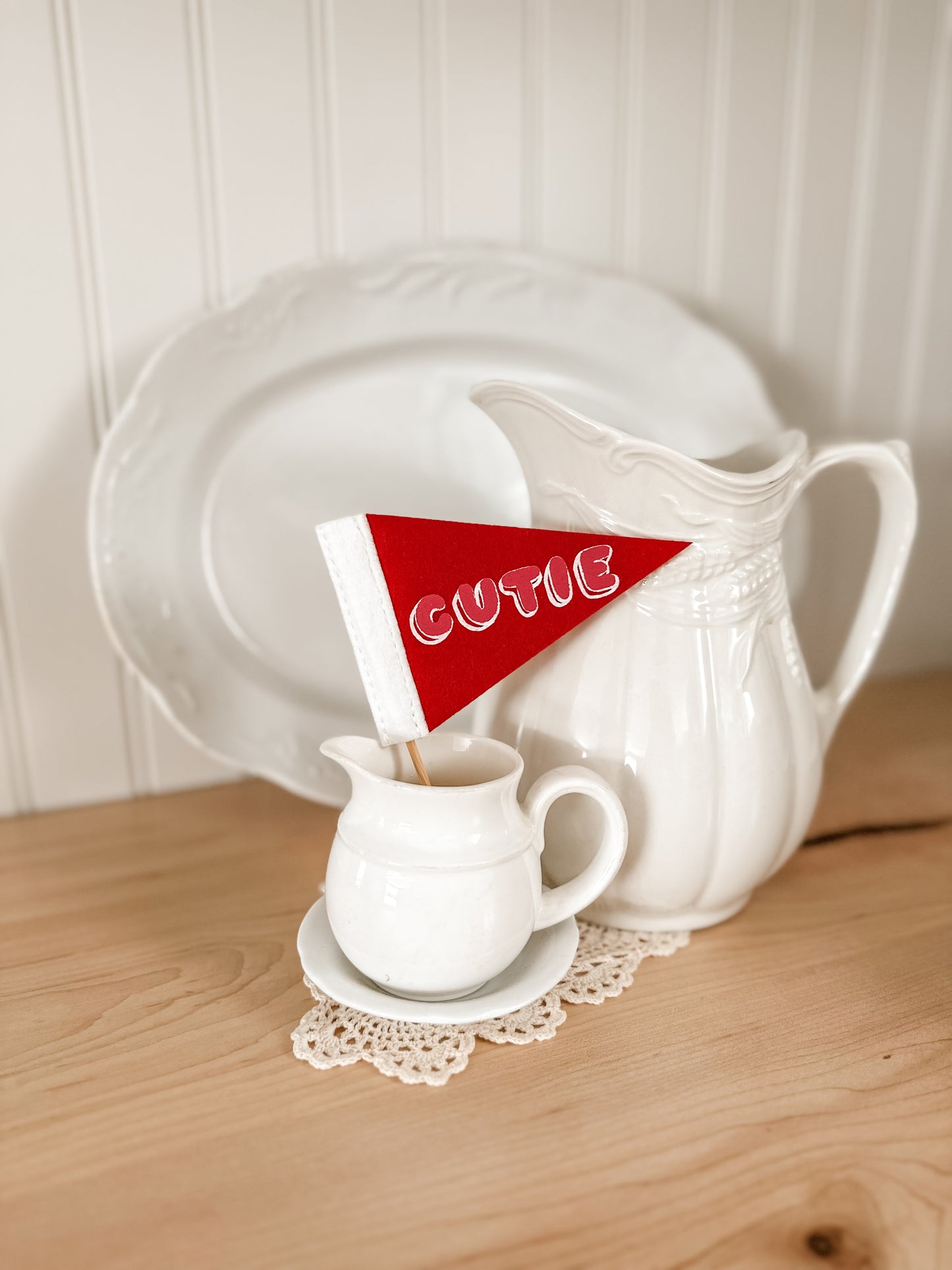 Mini Felt Pennants | Set of 3