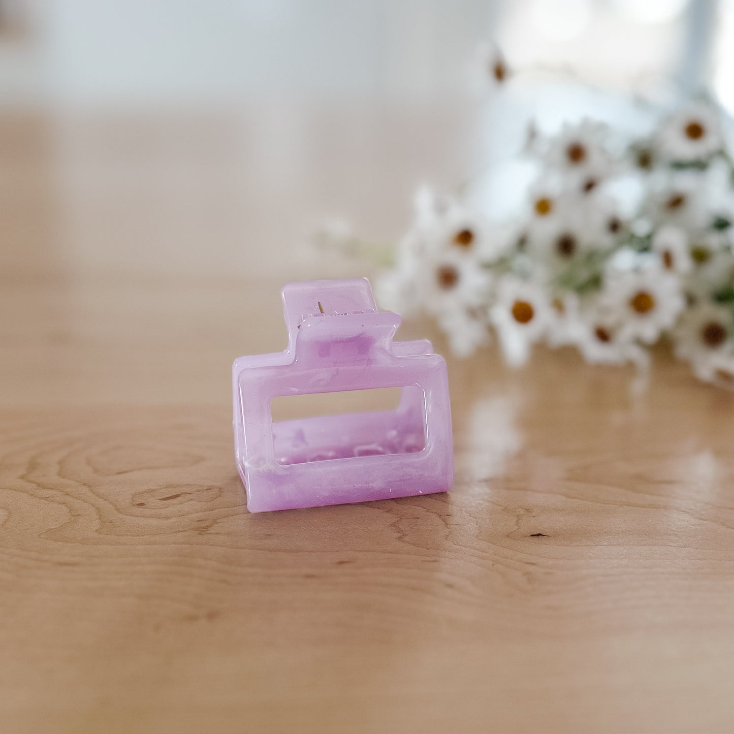 Marble Pastel Claw Clip | Medium