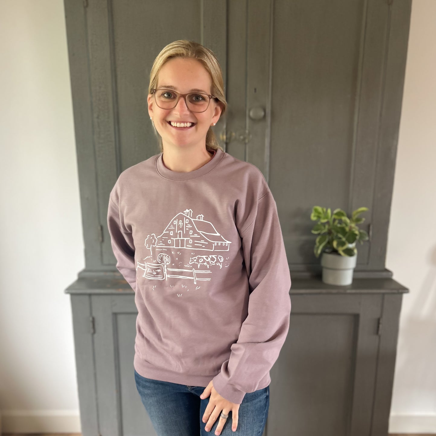 RJ Farm Crewneck | Pastel Lavender