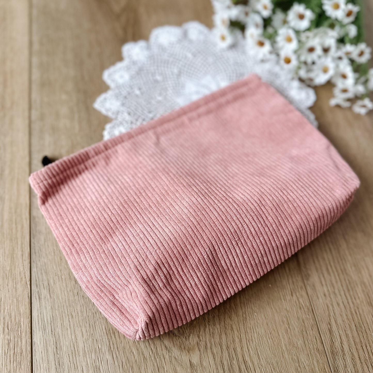 Corduroy Pouch | Pink