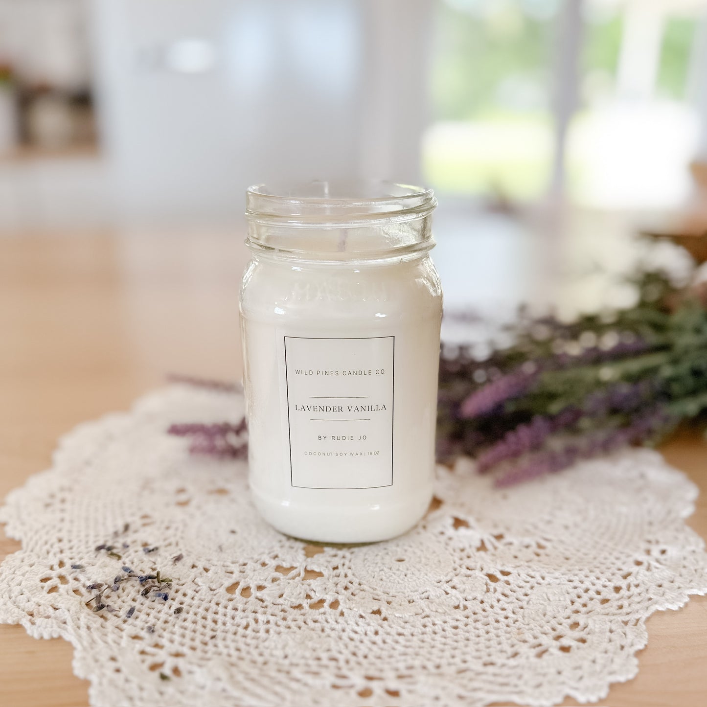 Lavender Vanilla Candle | Rudie Jo