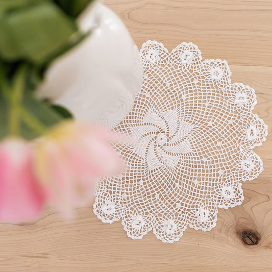 Irish Rose Doilies