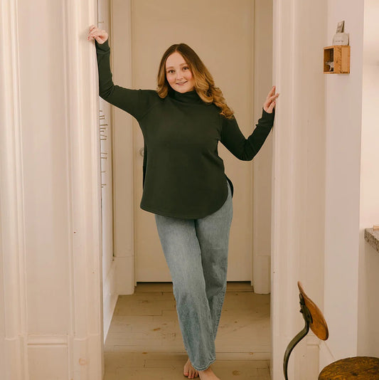 Blondie Apparel | Classic Dusk Sweater | Pine