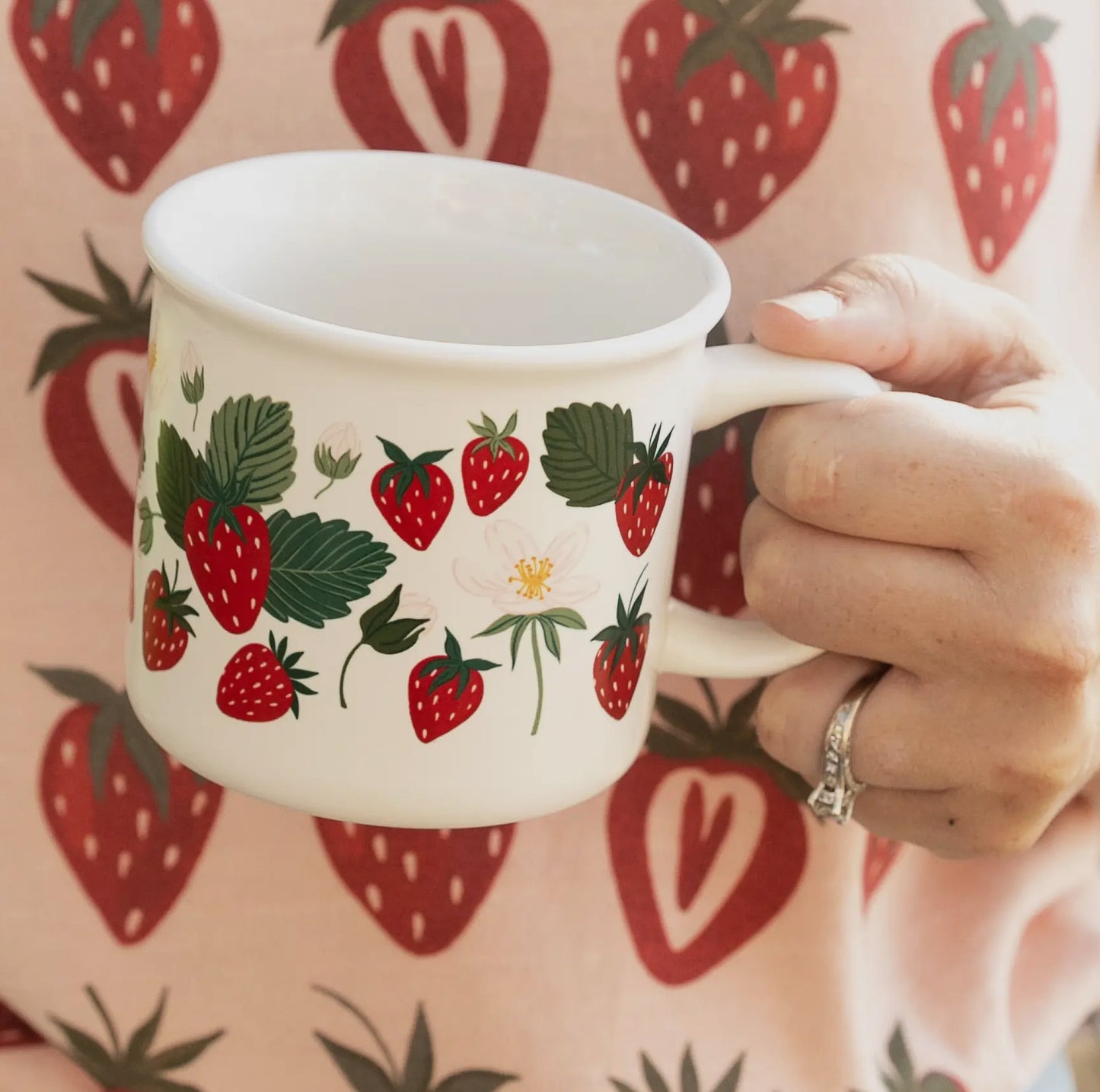 Strawberry Patch Mug | 14oz.