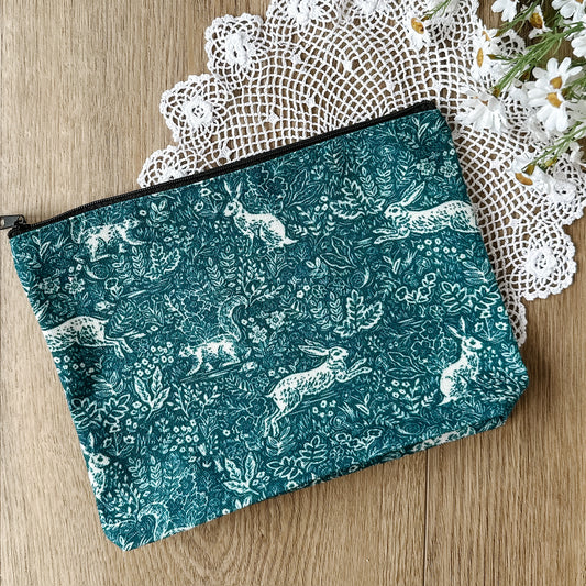 Rabbit Pouch | Teal
