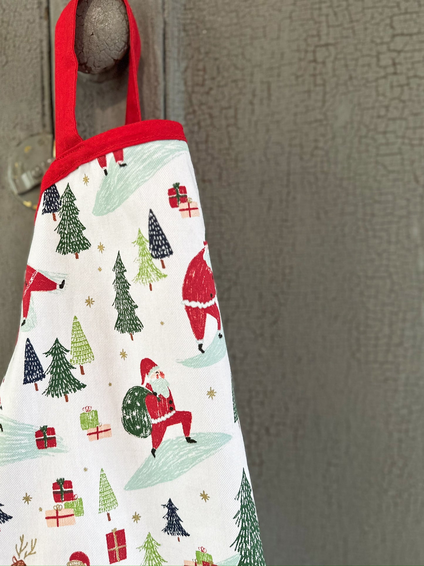 Santa Print | Child Apron