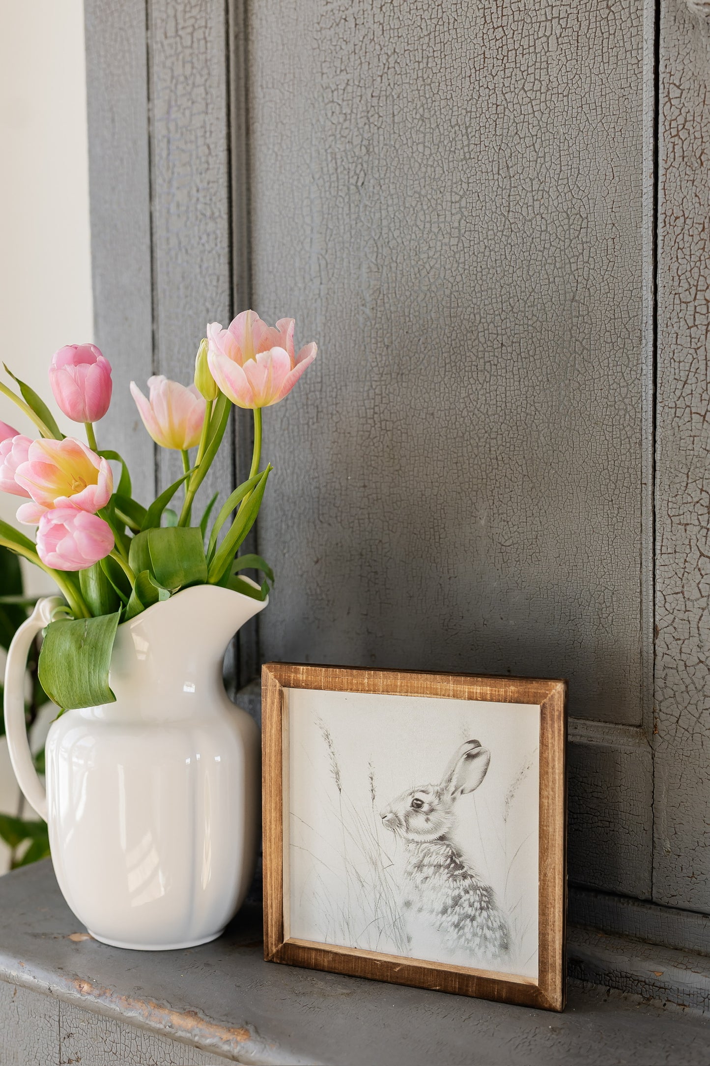 Bunny Picture | Wooden Framed