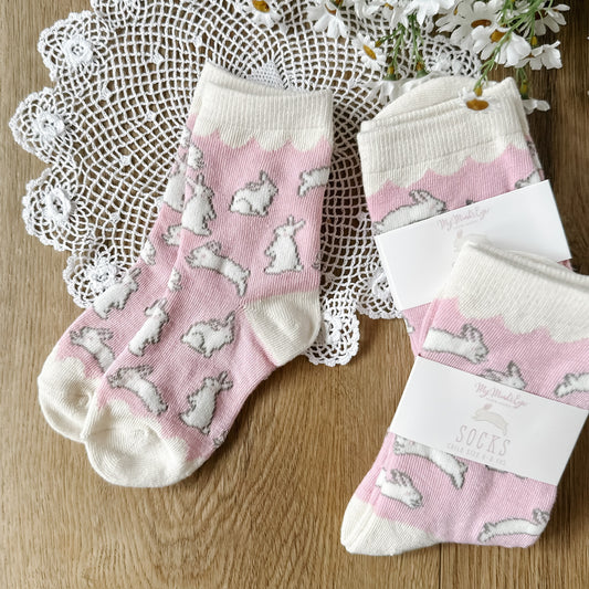 Sweet Bunnies Socks | Child & Adult