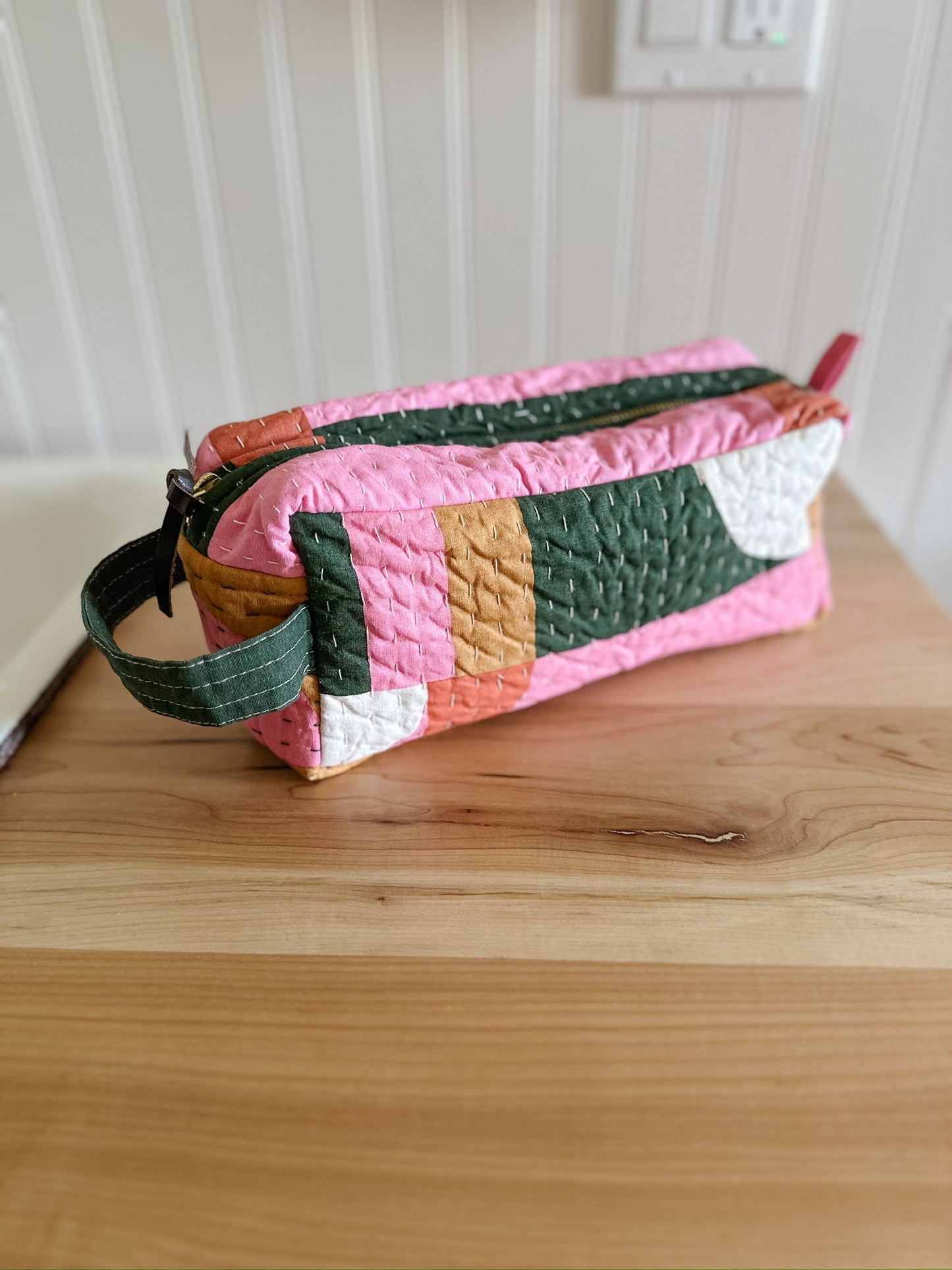Colour Block Pouch