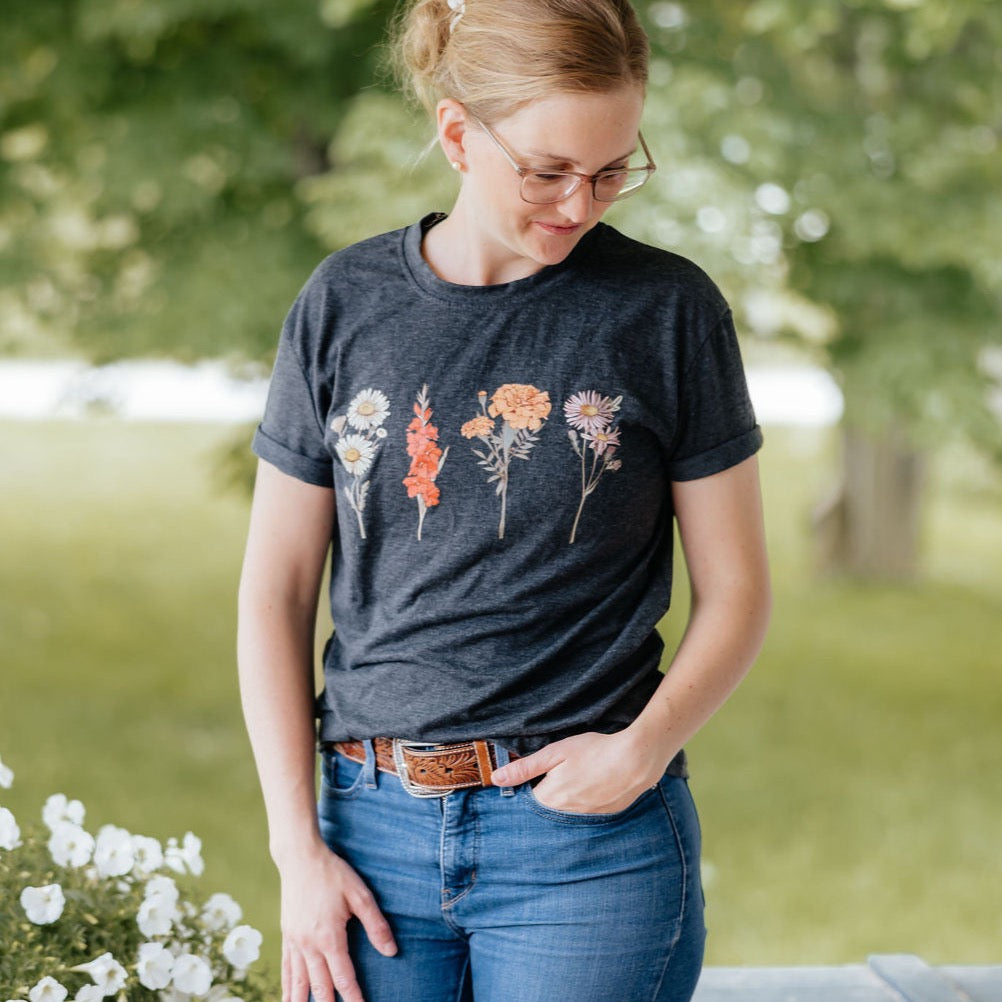 Vintage Flowers T-shirt