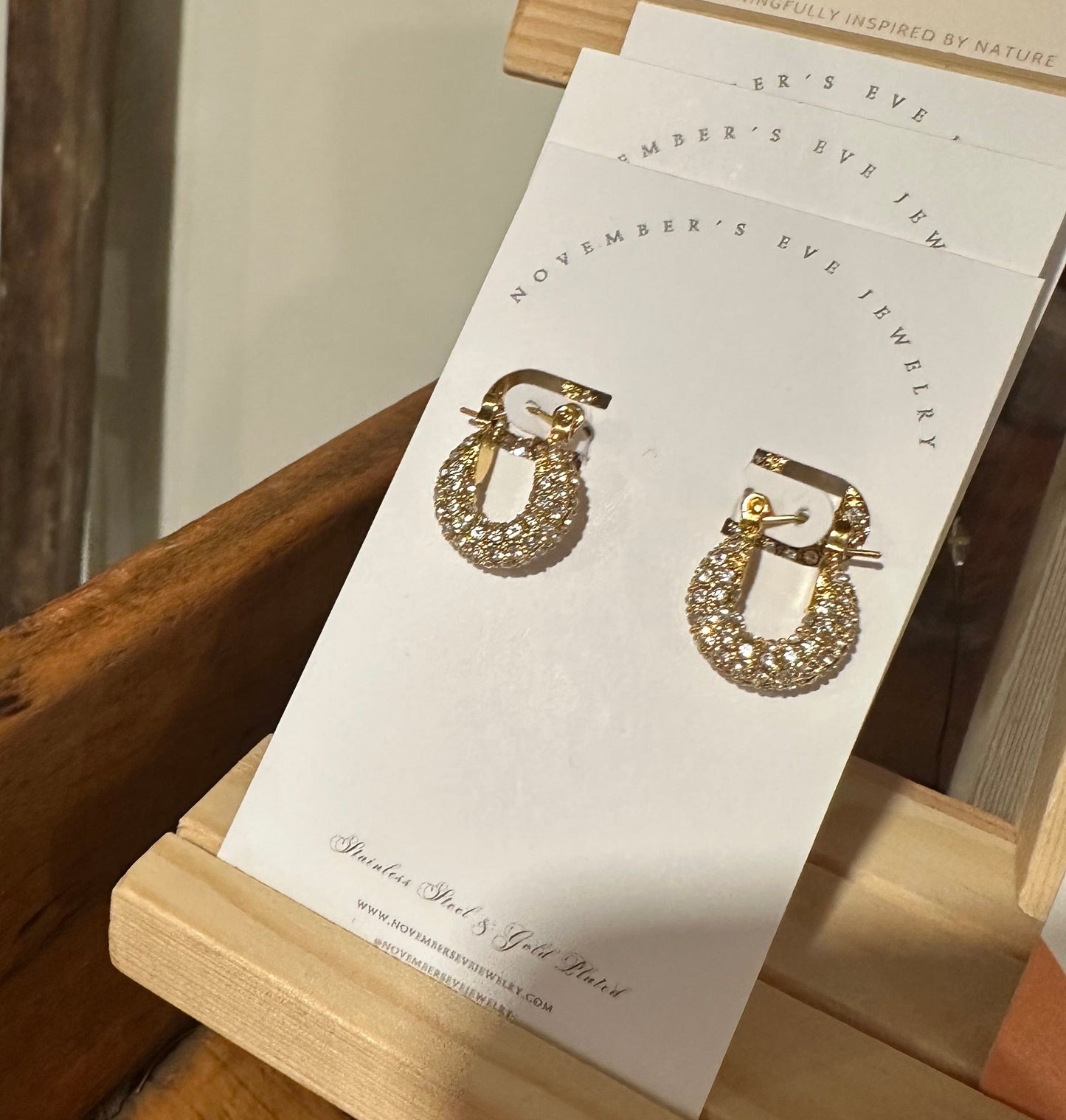 Evangeline Hoop Earrings