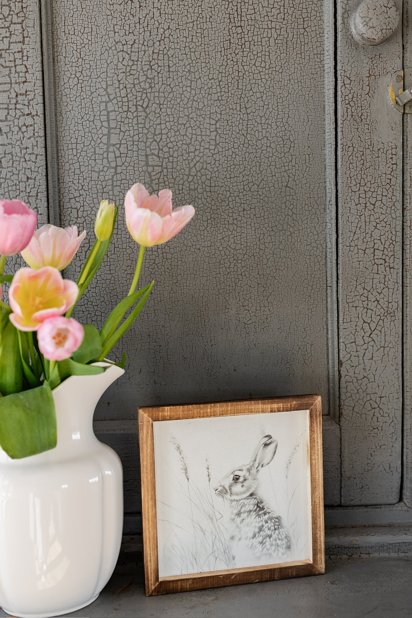 Bunny Picture | Wooden Framed