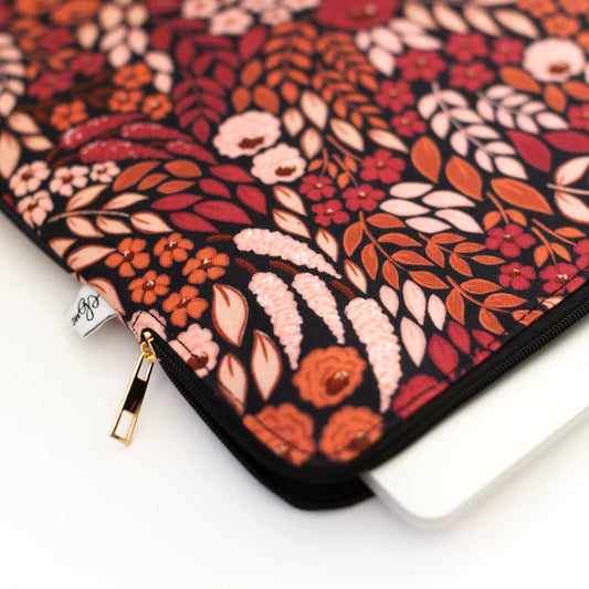 Dried Floral Laptop Sleeve| 2 sizes