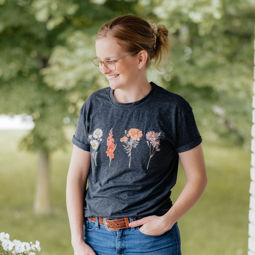 Vintage Flowers T-shirt