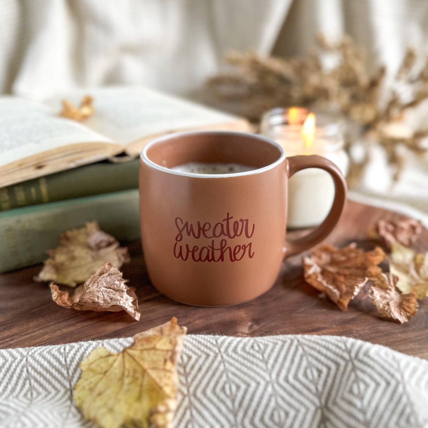 Sweater Weather Mug | Butterscotch | 17 oz.