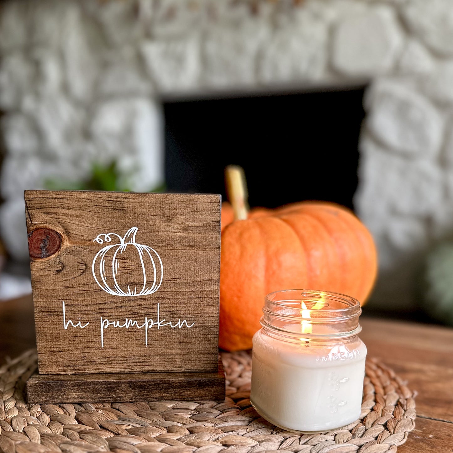 Fall Shelf Sitter Sign (Reversible)