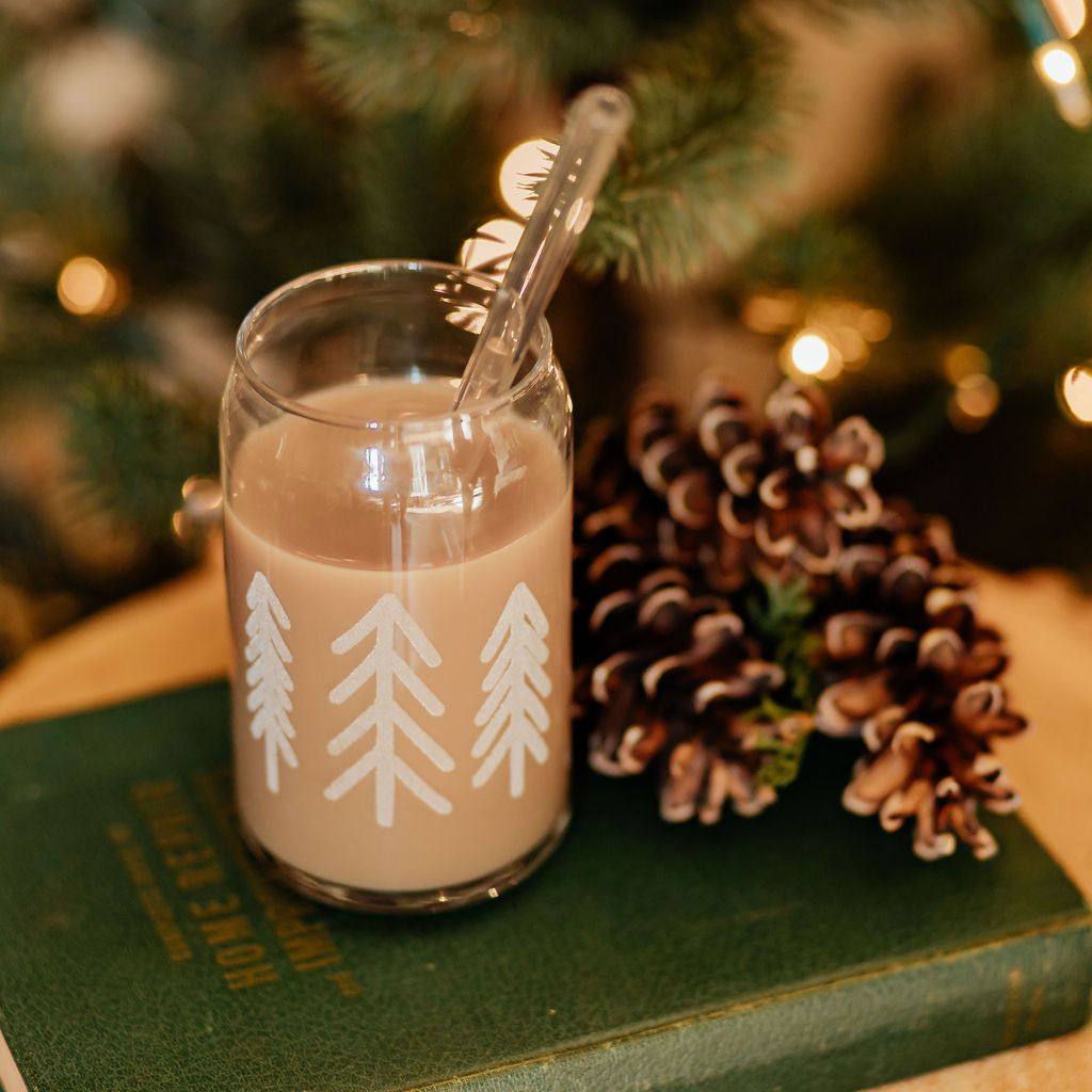 Trees Drinking Glass | 16 oz.