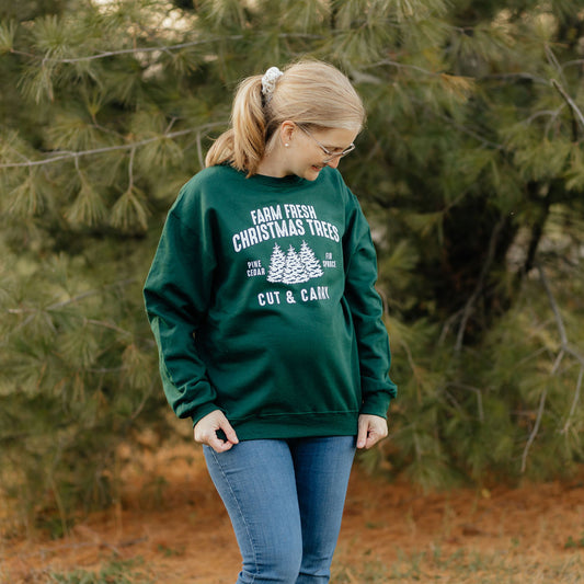 Cut & Carry Tree Farm | Forest Crewneck