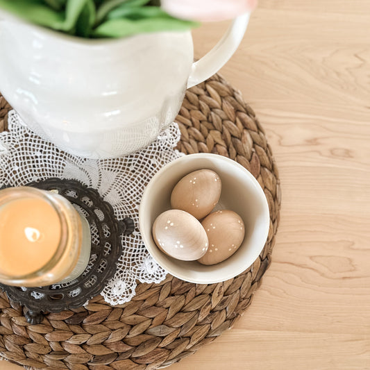 Wooden Eggs | Set of 3
