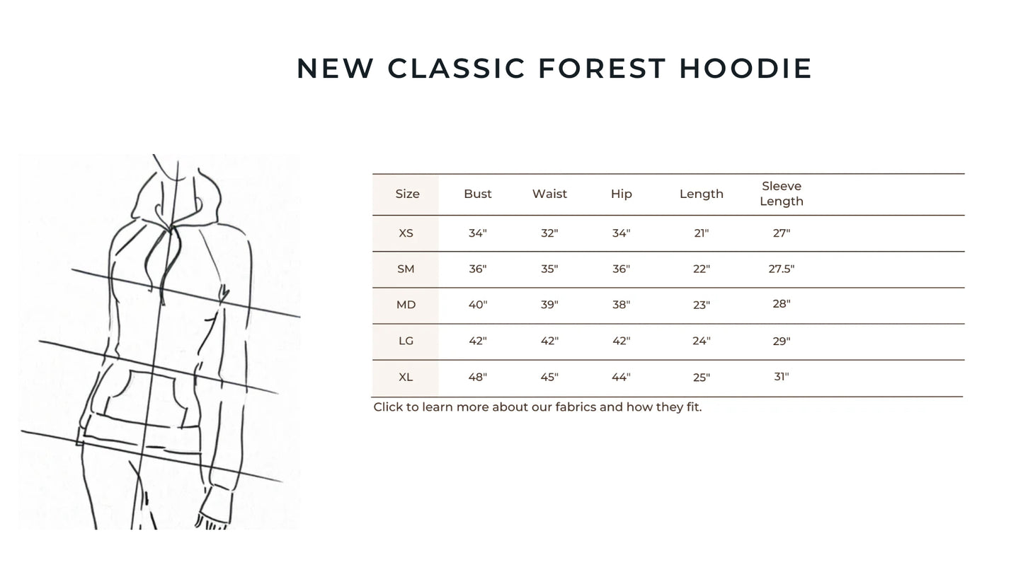 Blondie Apparel | Classic Forest Hoodie | Confetti