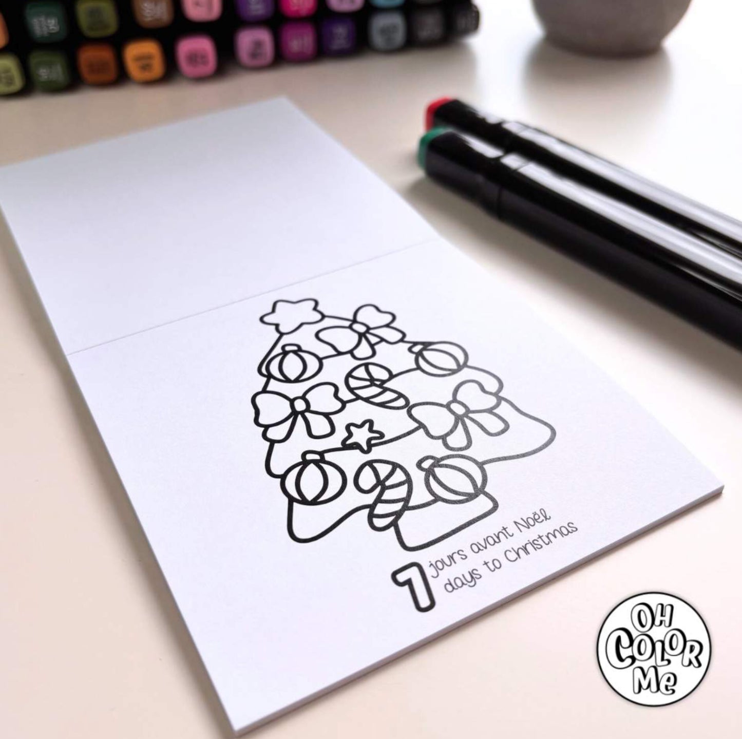 Advent Mini Colouring Book