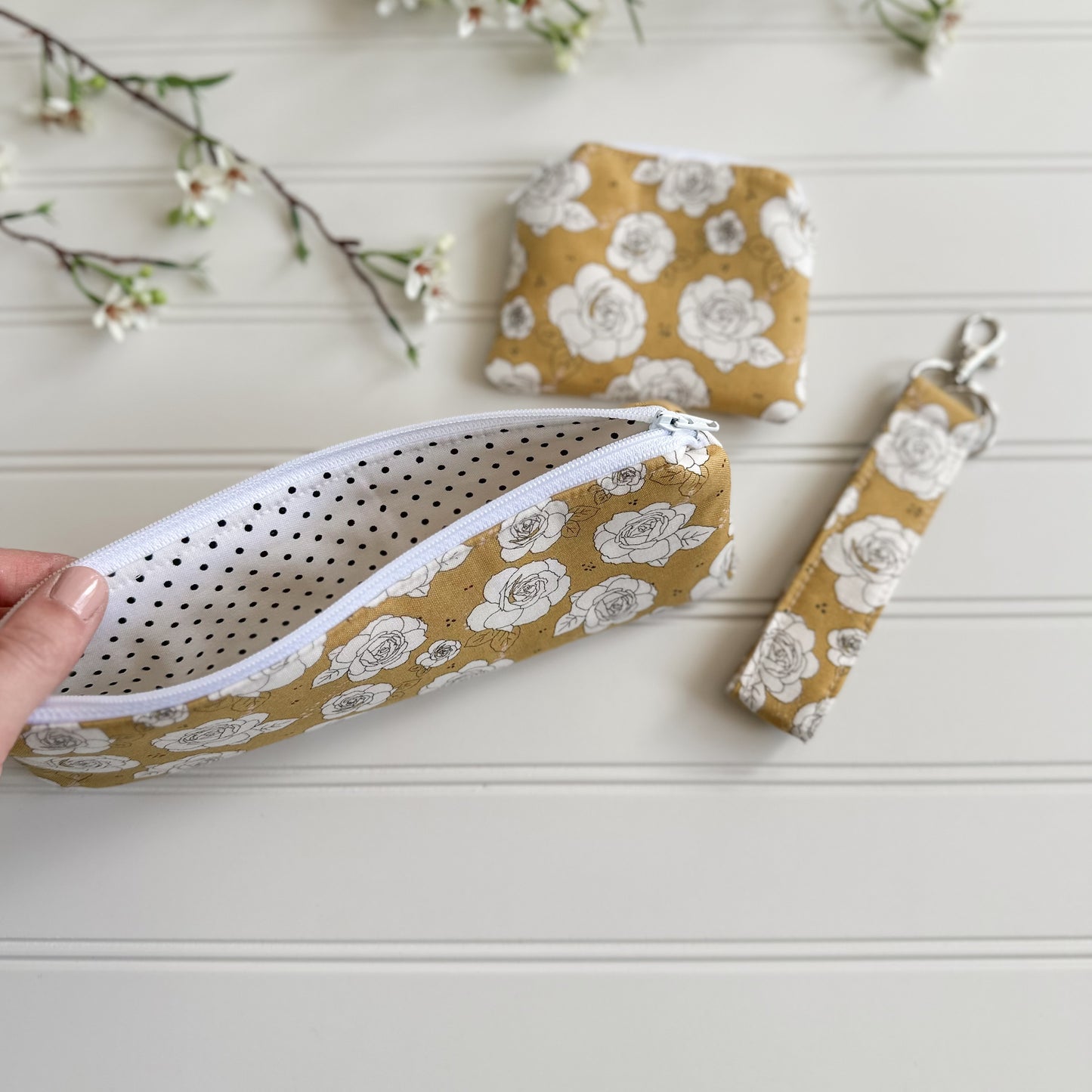 Mustard Antique Floral Bundle