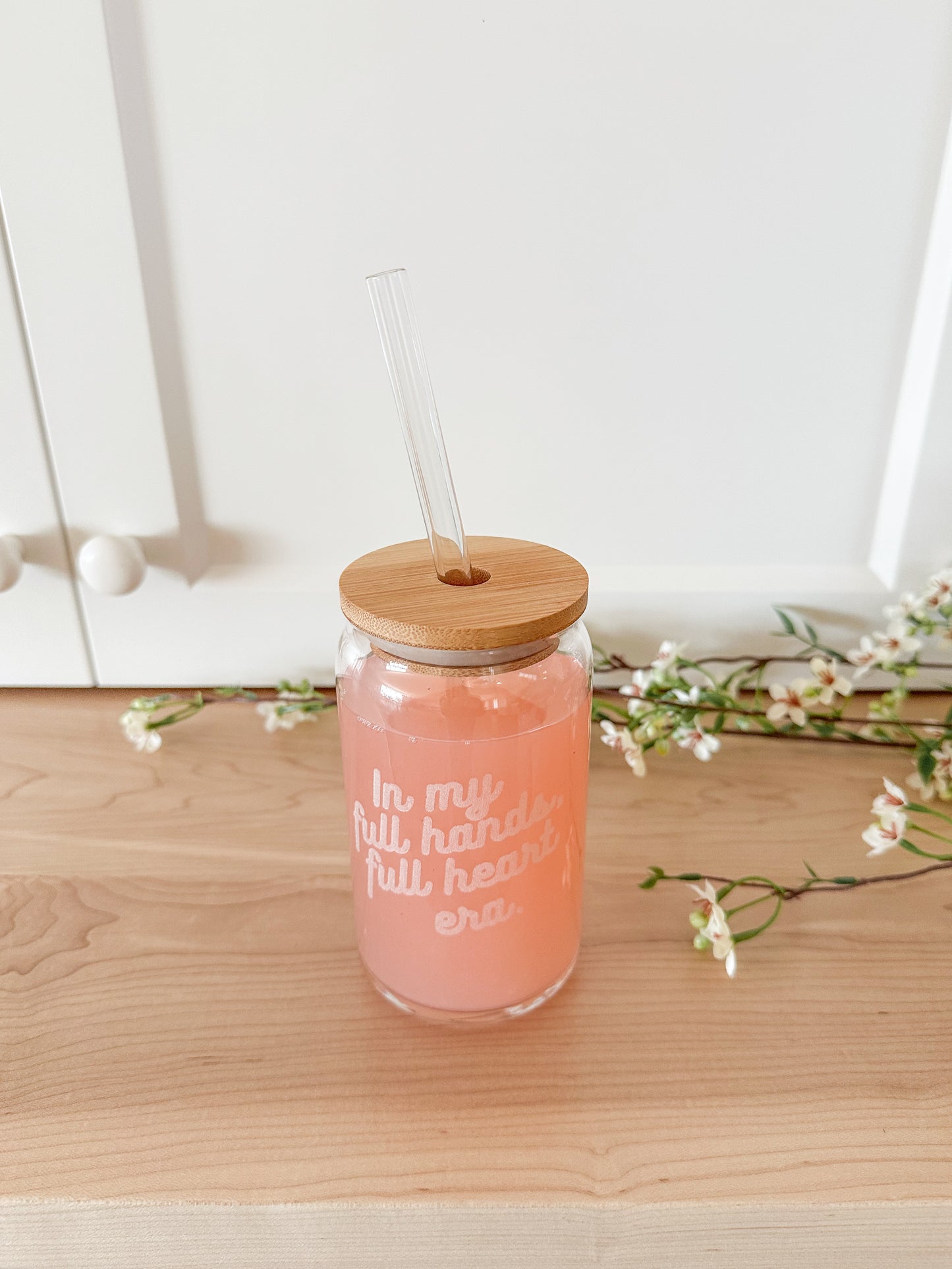 Full Hands, Full Heart Era Drinking Glass