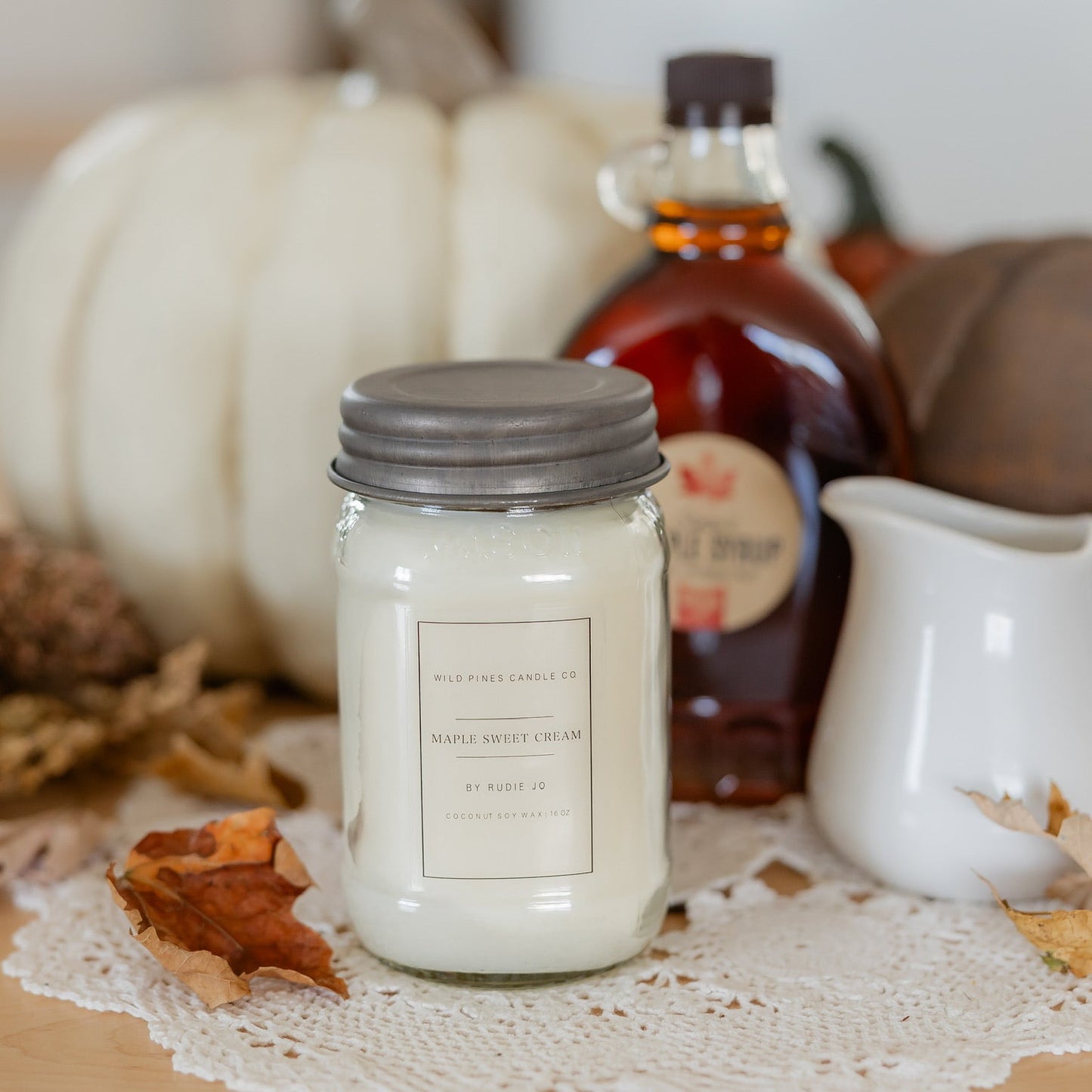 Maple Sweet Cream Candle | Rudie Jo