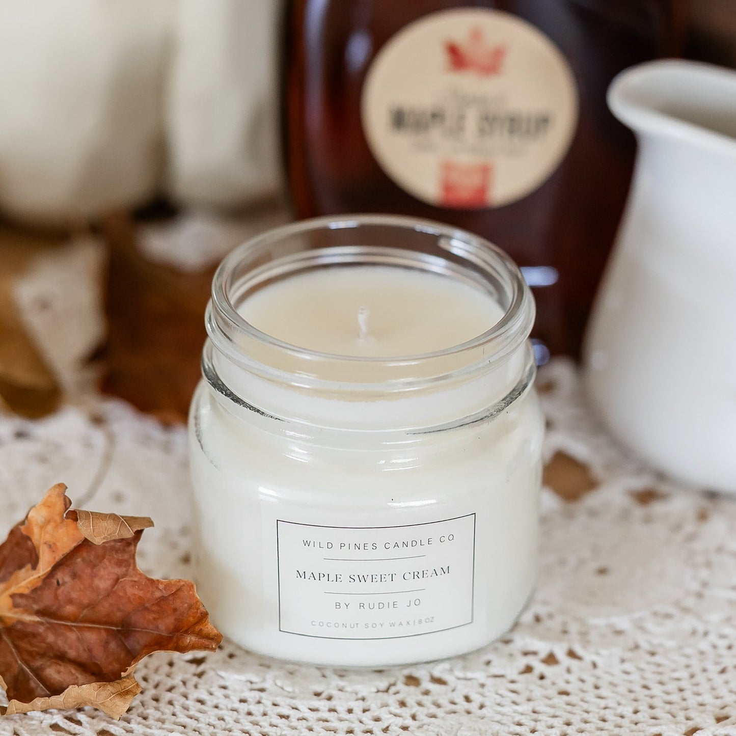 Maple Sweet Cream Candle | Rudie Jo