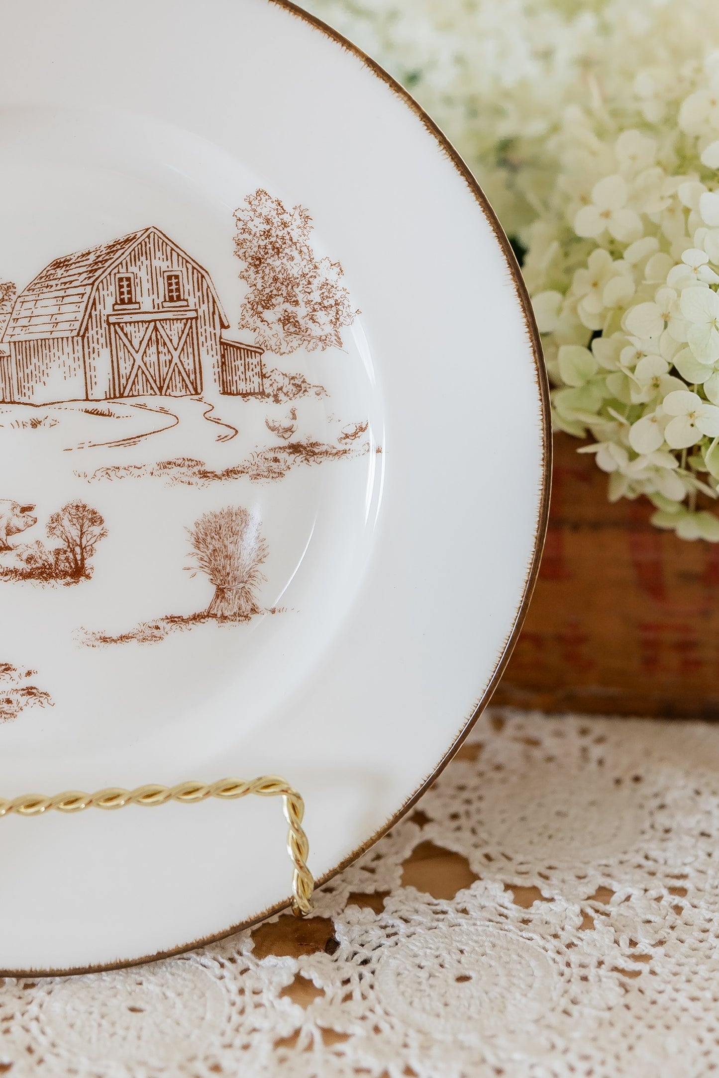 Old Farmstead Salad Plate