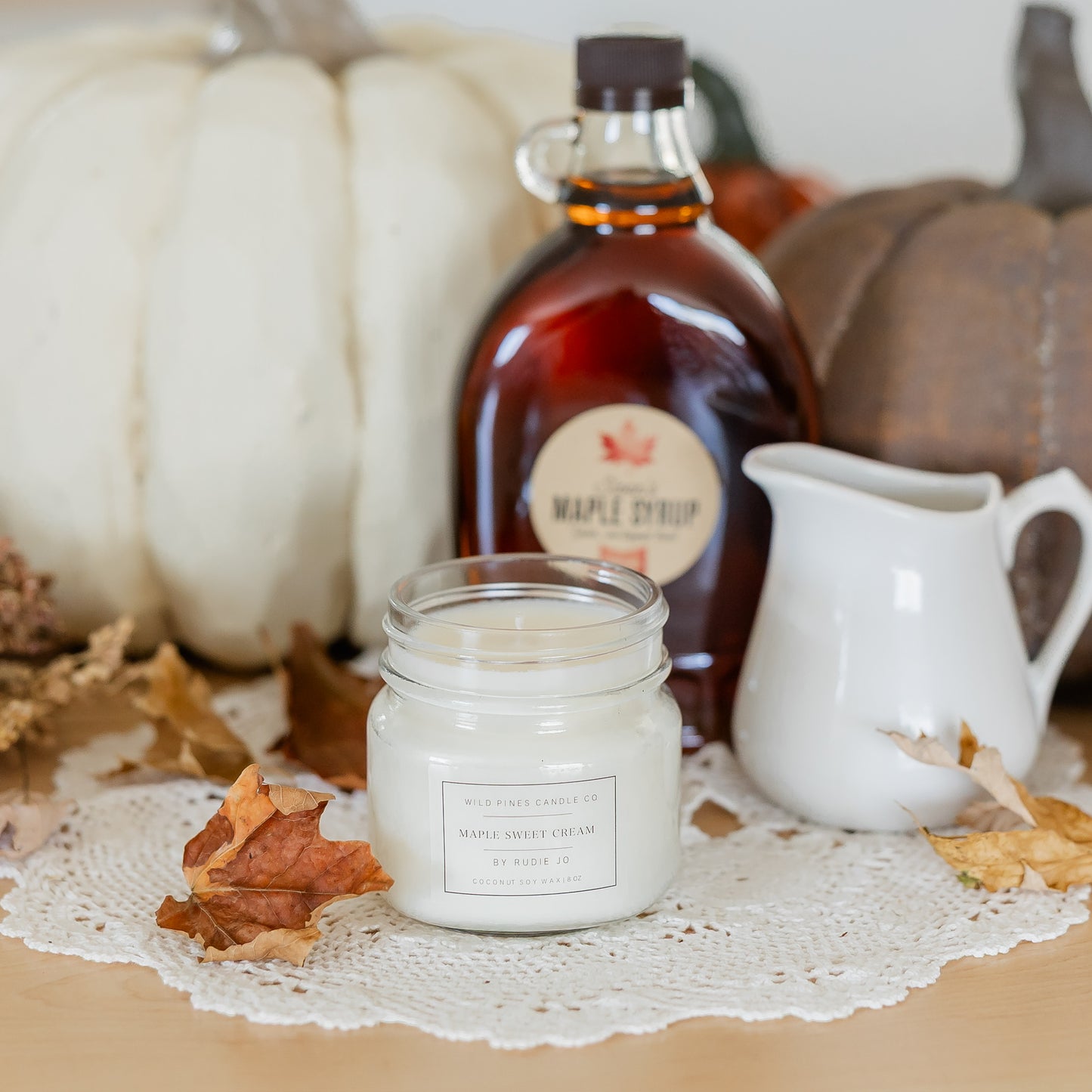 Maple Sweet Cream Candle | Rudie Jo